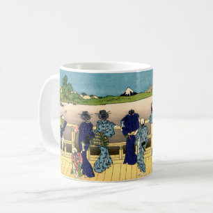 Mug Katsushika Hokusai - Salle de Sazai, Temple 500 Ra