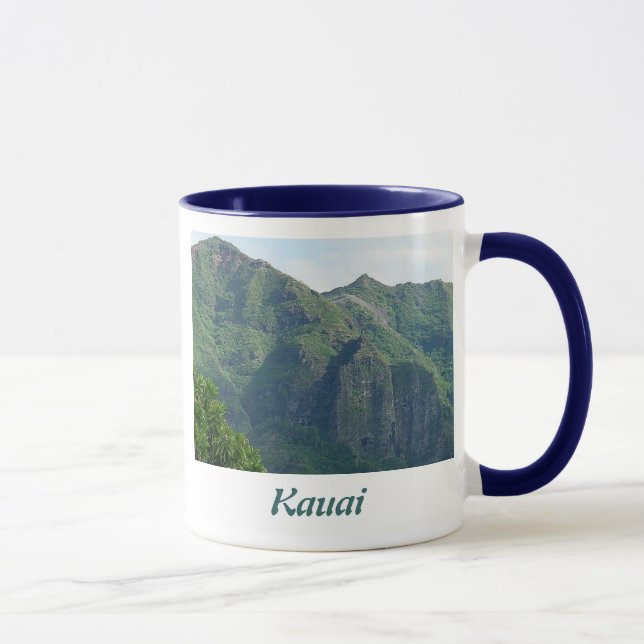Mug Kauai Hawaï Mountainscape (Droite)