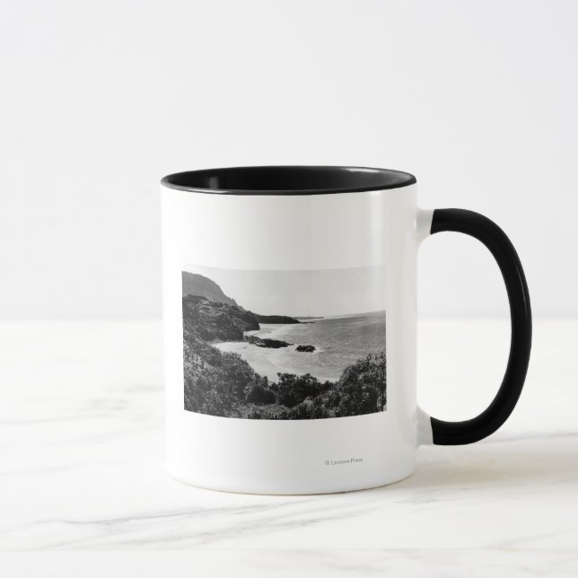 Mug Kauai, Hawaii - Vue sur Lumahai Bay & Beach (Droite)