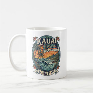 Mug Kauai vacances de plage à Hawaï voyage Aloha hawaï