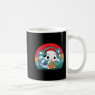 Mug Kawaii Axolotl Ramen Noddles Retro Vintage Anime J