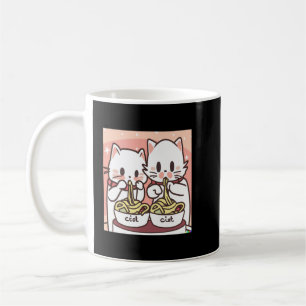 Mug Kawaii Chat Pho Soupe Noodle Alimentation Asiatiqu