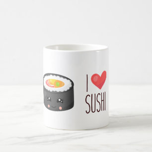 Mug Kawaii I Love Sushi