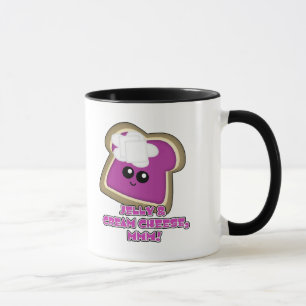 Mug Kawaii Jelly et Fromage à la crème Toast