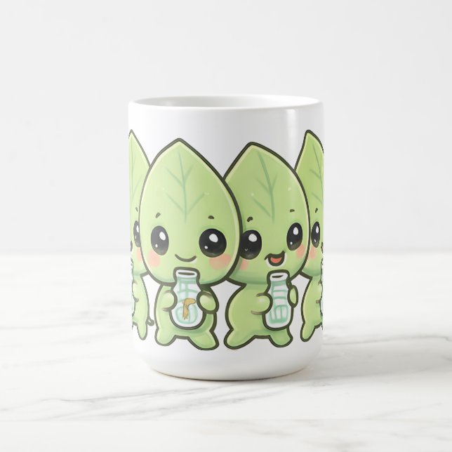 Mug Kawaii Leaf Babies Parade (Centre)