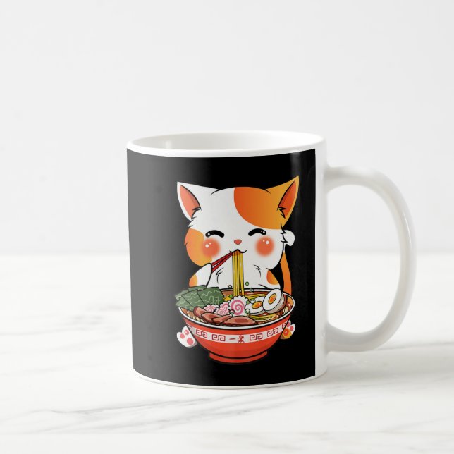 Mug Kawaii Ramen Chat Anime Japonaise Food Girls Offic (Droite)