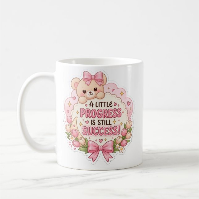 Mug kawaii rose mignon (Gauche)