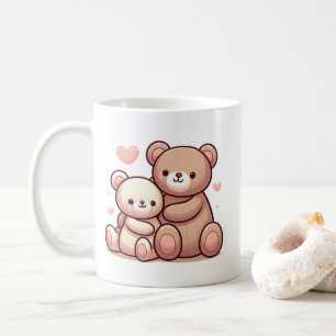 Mug Kawaii Teddy Bear Hug Art