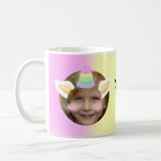 Mug Kawaii Unicorn Purikura Style Personnalisable
