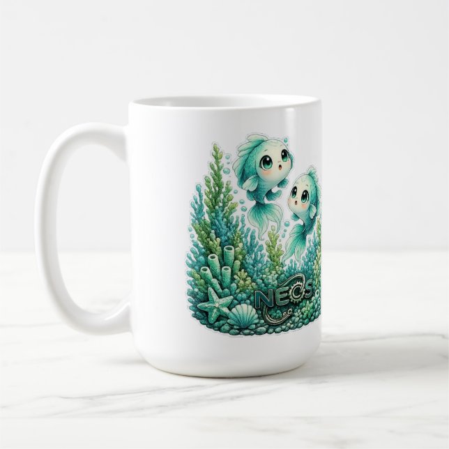 Mug Kawaii Zodiac Neos Poissons (Gauche)