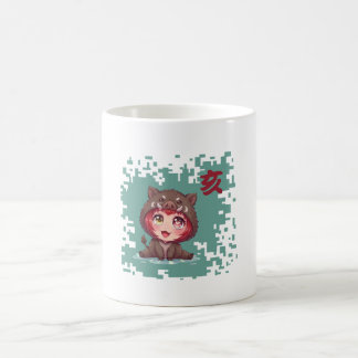 Mug Kawaii zodiaque japonais sanglier - Année du sangl