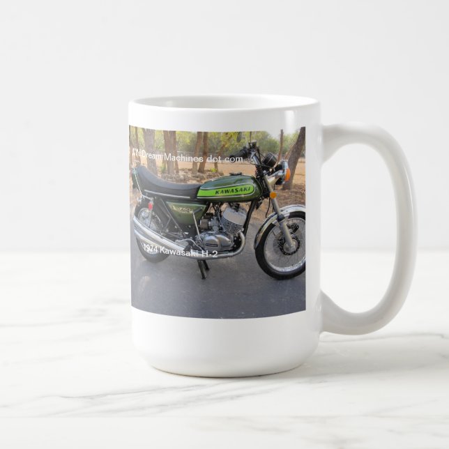 Mug Kawasaki H-2 750 triples (Droite)