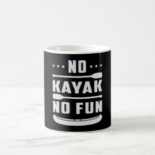 Mug Kayak Canoë Kayak Canoë Paddle Drôle Cadeau