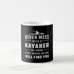 Mug Kayak Canoë Kayak Canoë Paddle Drôle Cadeau