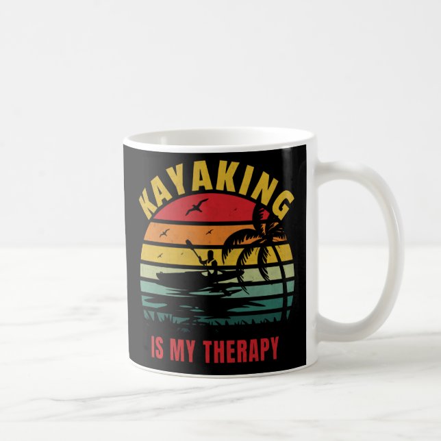 Mug Kayak Est Ma Thérapie Design Extérieur (Droite)