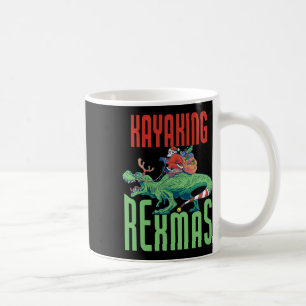 Mug Kayak Rexmas T-rex Dinosaure Noël Vacances K