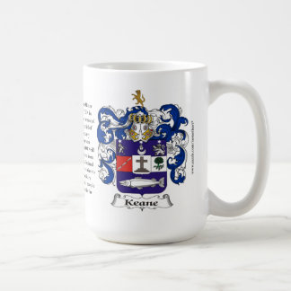 Mug Keane, l'origine, la signification et la crête