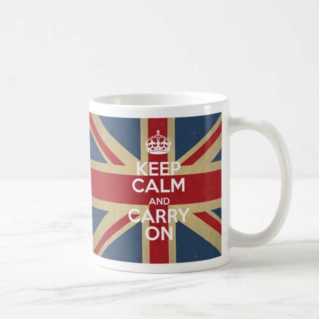 Mug Keep Calm and Carry (Droite)