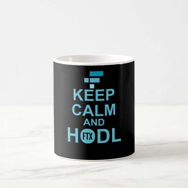 Mug Keep Calm And Hodl FTX coin (Centre)