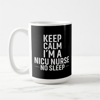 Mug Keep Calm No Sleep – Fierce & Focused