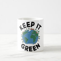 Keep it Green - Nature & Earth Illustration