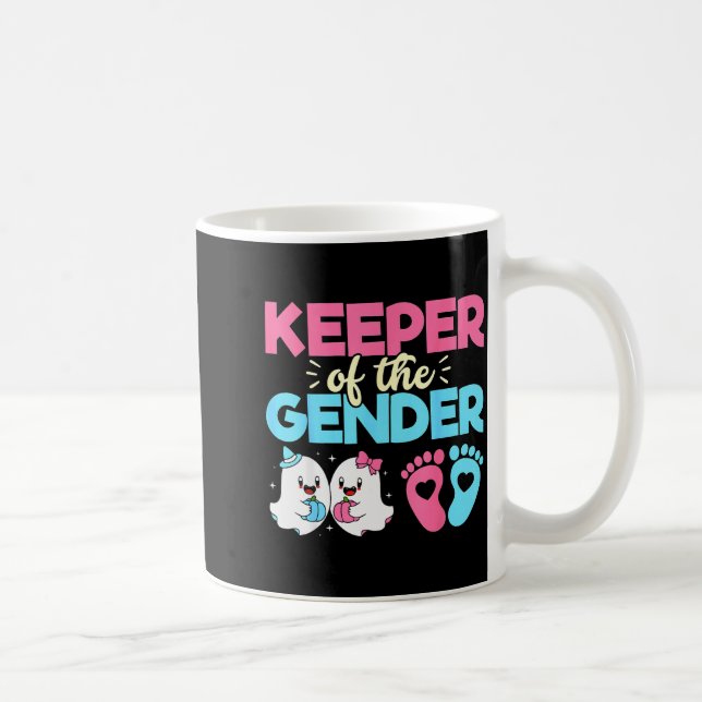 Mug Keeper Of The Gender Pumpkin Halloween Baby Gender (Droite)