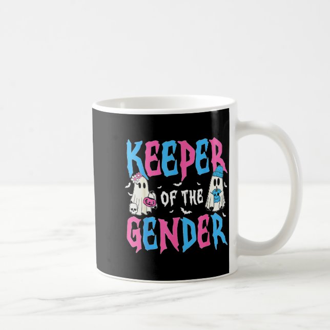 Mug Keeper Of The Gender Pumpkin Halloween Baby Gender (Droite)