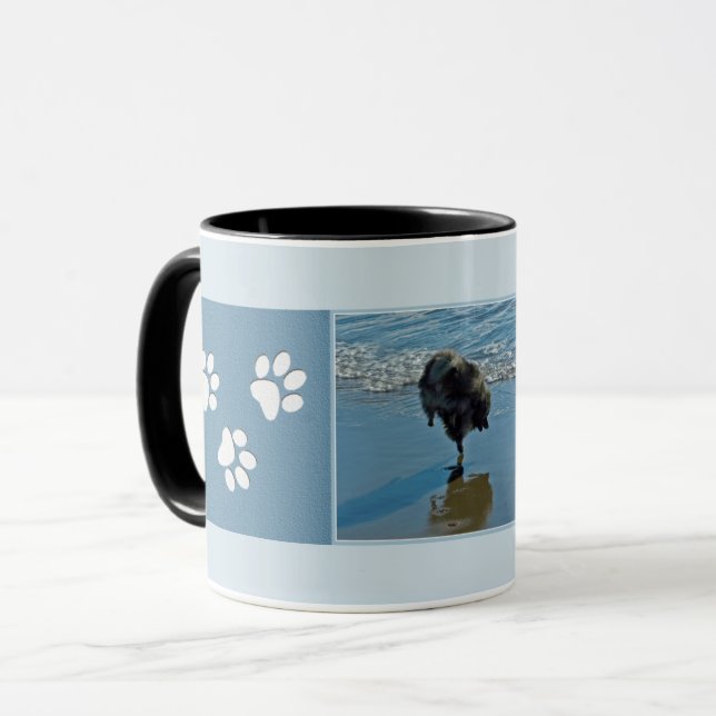 Mug Keeshond Ballet Photographie - Joli chien d'origin (Devant gauche)