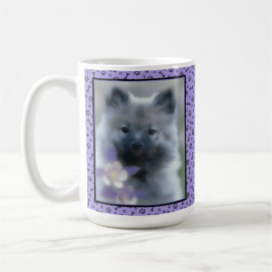 Mug Keeshond et Columbine - Photo de chien