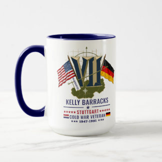 Mug Kelly Barracks Stuttgart vétéran de la guerre froi