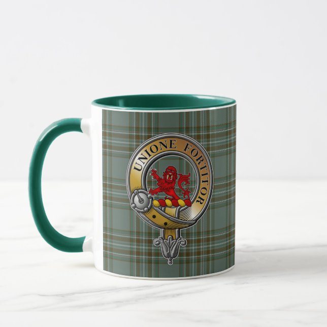 Mug Kelly Tartan & Badge (Gauche)