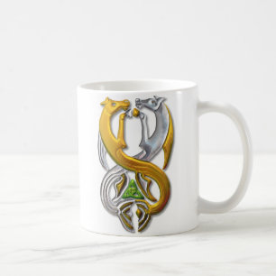 Mug Kelpie or et argent