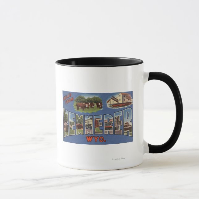 Mug Kemmerer, Wyoming - Scènes de grandes lettres (Droite)