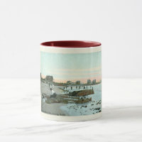 Kennebunk Beach, Maine 1915 Style Vintage