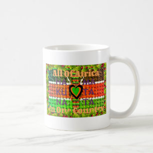 Mug Kenya : Toute l'Afrique dans un seul pays - Drapea