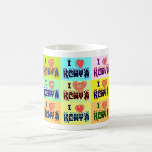 Mug Kenya Travel Souvenir Pop