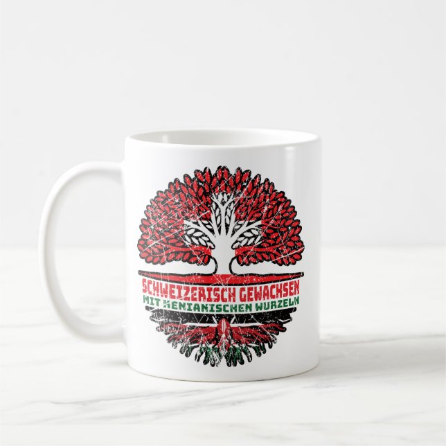 Mug Kényane Suisse Arbre Racine (Gauche)