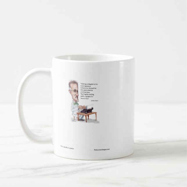Mug Kerr/Londres James Joyce & l'anglais sont une tort (Gauche)