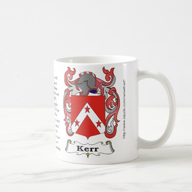Mug Kerr, l'origine, signification et la crête (Droite)
