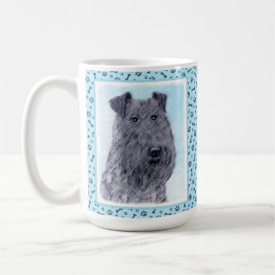 Mug Kerry Blue Terrier peinture mignonne Chien d'origi