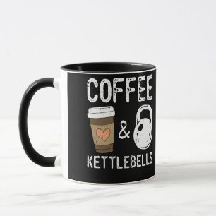 Mug Kettlebells Café HAUTE Fitness Fitout Salle de gym