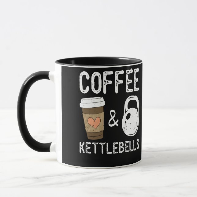 Mug Kettlebells Café HAUTE Fitness Fitout Salle de gym (Gauche)