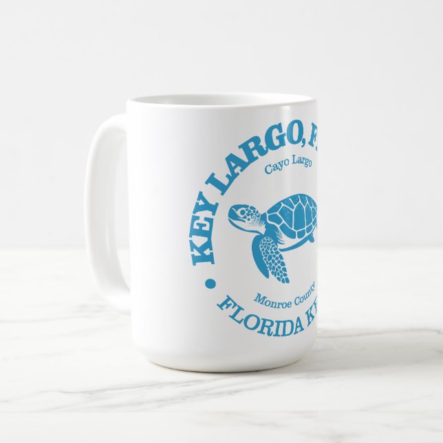 Mug Key Largo (tortue de mer) (Devant gauche)