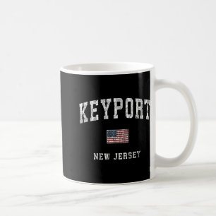Mug Keyrt New Jersey Nj Drapeau Américain Vintage Srts