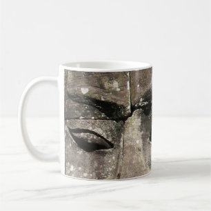 Mug Khmer Stone Face ... Temple de Bayon, Cambodge