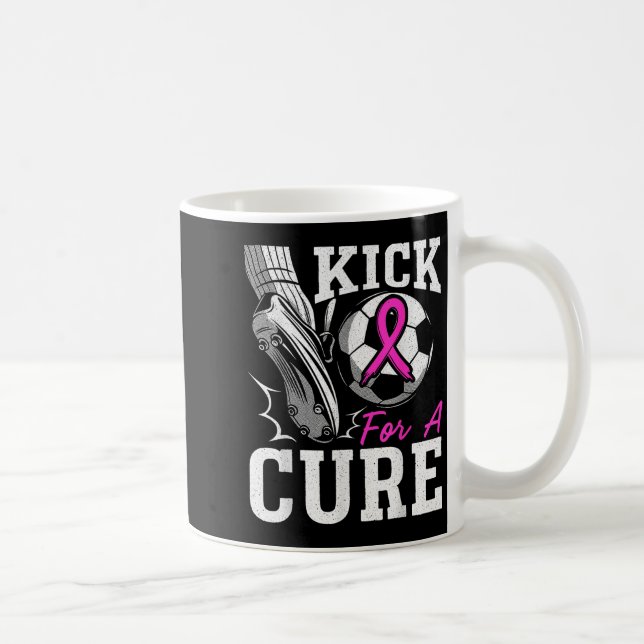 Mug Kick For A Cure Sensibilisation au Cancer du Sein  (Droite)