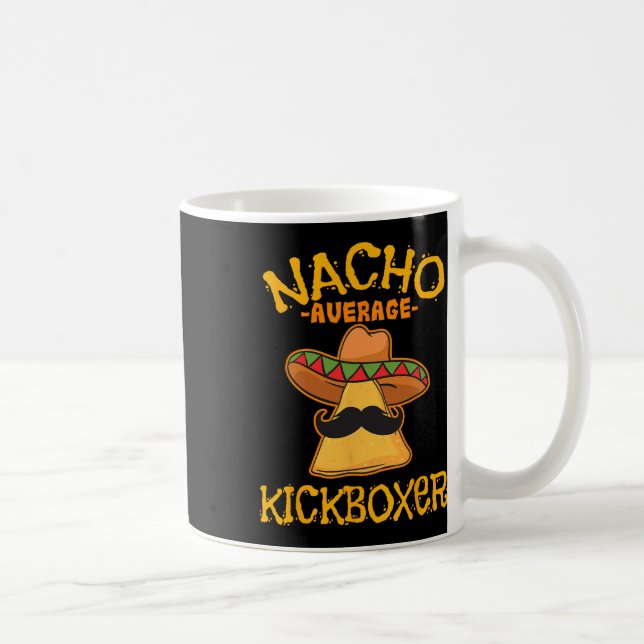 Mug Kickboxeur pas moyen Nacho Cinco De Mayo Mexicain (Droite)