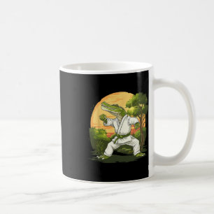Mug Kickboxing Crocodile Taekwondo Karaté Mma Drôle Ma