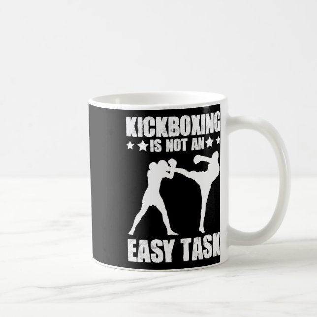Mug Kickboxing n'est pas une tâche facile Boxe Arts ma (Droite)