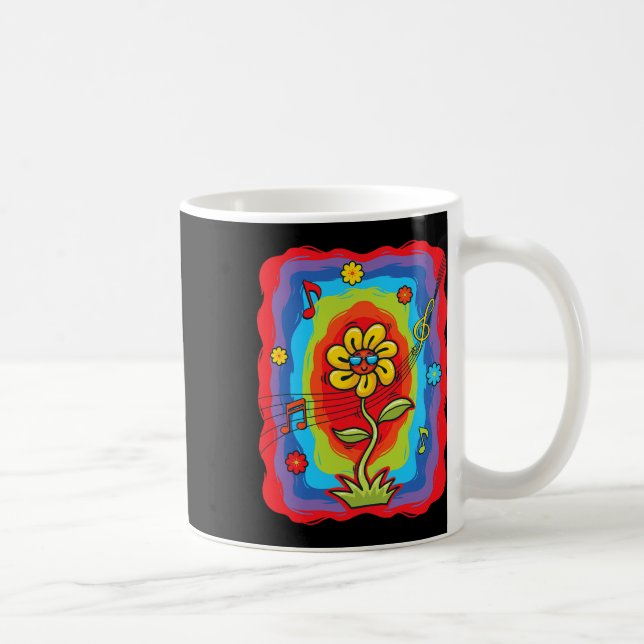 Mug Kidcore danse esthétique Sunflower Lover Retro 80 (Droite)